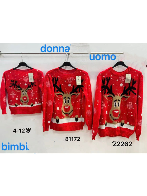 Maglione natalizio famiglia