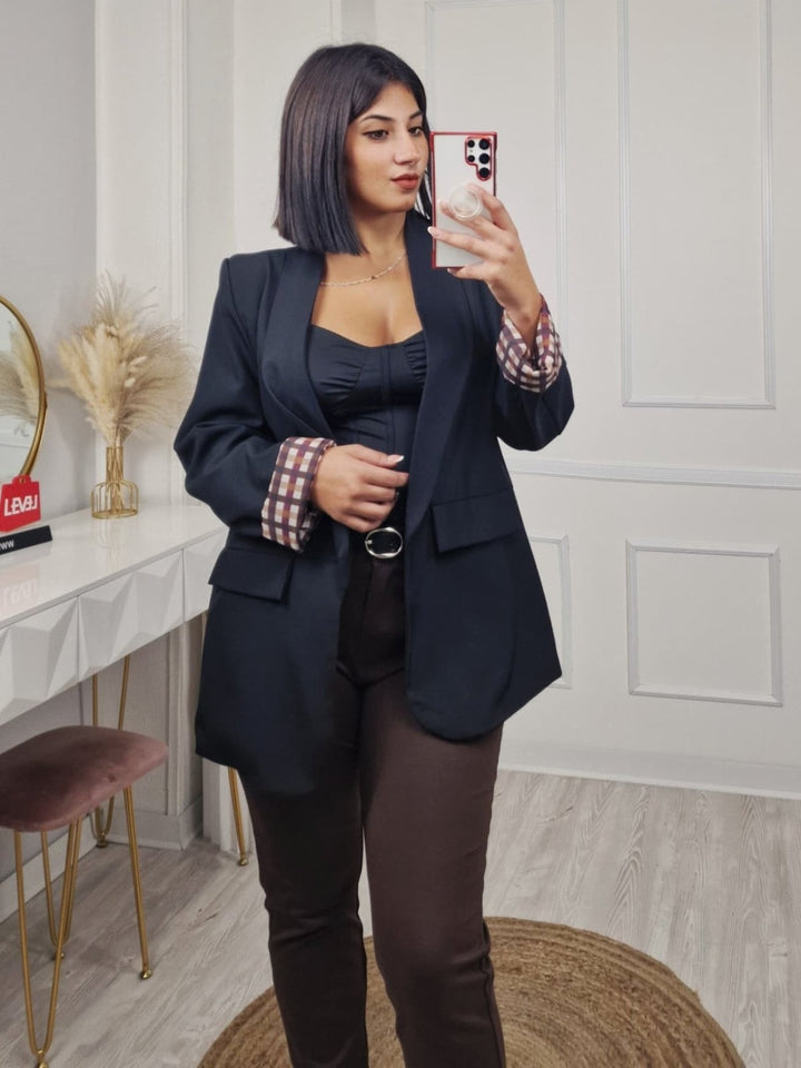body con coppe preformate con bretelle regolabili aderente elasticizzato Marrone Level Stores