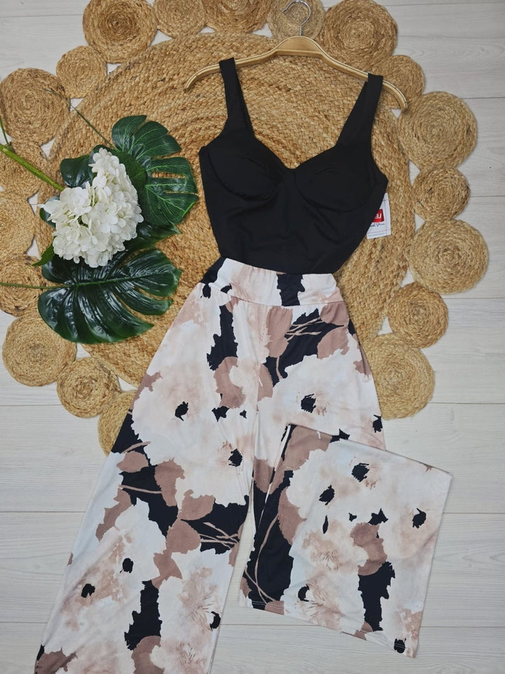 Body Donna in lycra con coppe scollo a cuore - Celeste - Level Stores