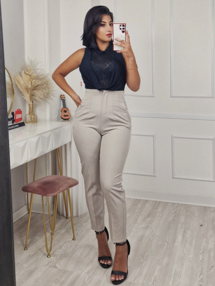 body in pizzo aderente elasticizzato Nero Level Stores