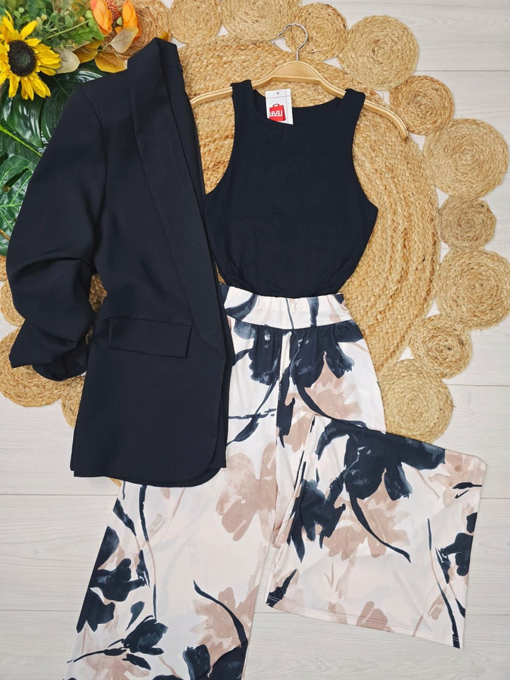 Body modello zara elasticizzato - Nero - Level Stores