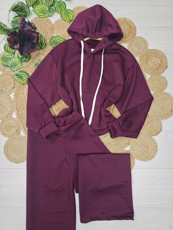 Completo tuta formato da felpa con cappuccio e pantaloni con elastico in vita Bordo Level Stores