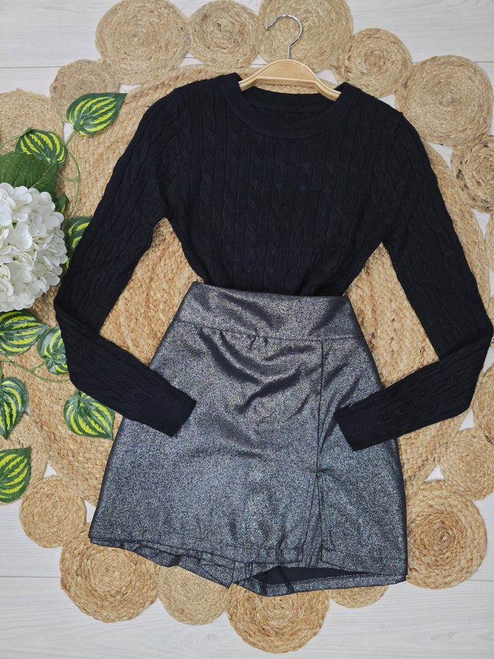 Maglione motivo a intreccio Bianco Level Stores