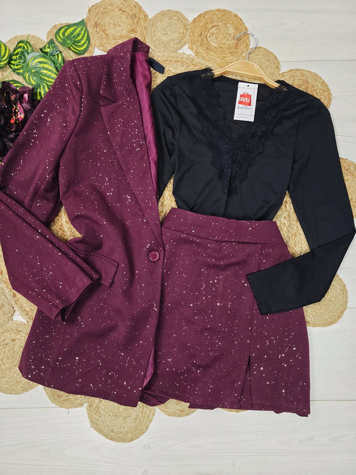 Pantagonna in lurex elasticizzato Bordo Level Stores