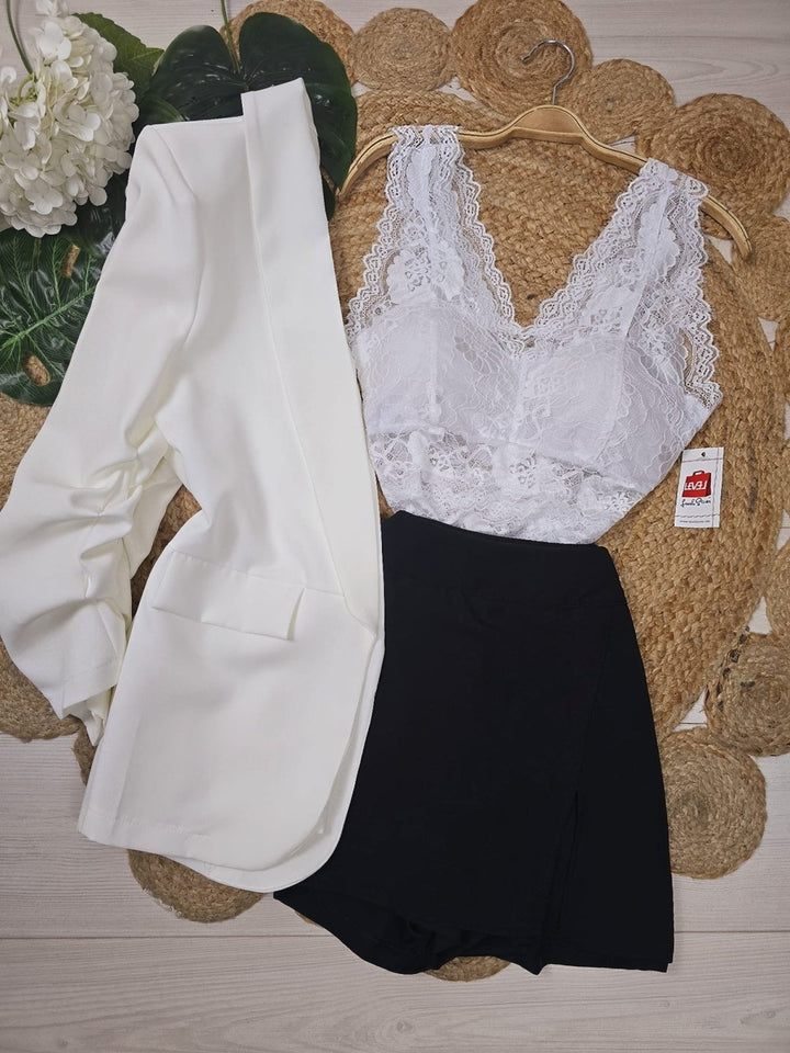 Pantagonna tinta unita con zip - Camel - Level Stores