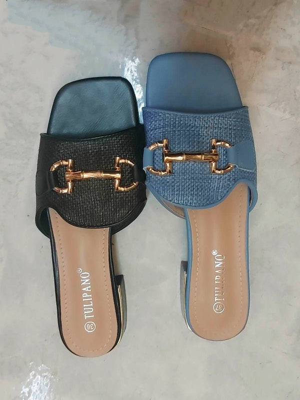Sandalo in stile gioiello Nero Level Stores