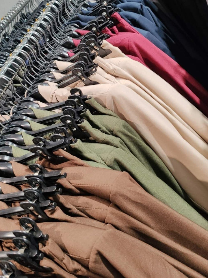 Tailleur giacca con fodera inclusa la cintura - pantalone palazzo elastico in vita Beige Level Stores