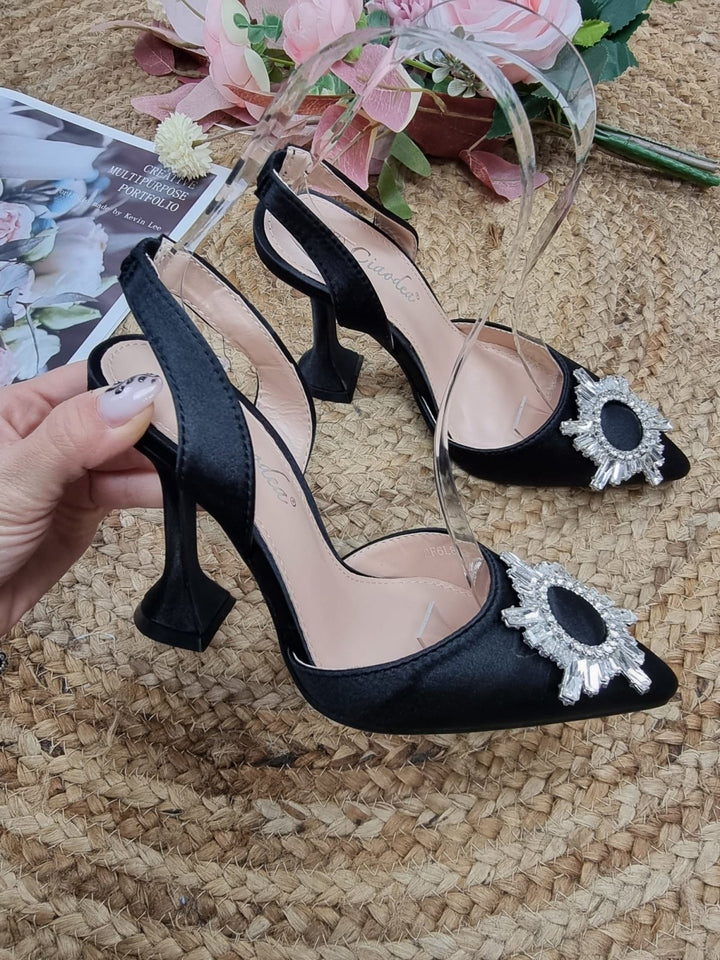 Décolleté nero - Nero - Level Stores