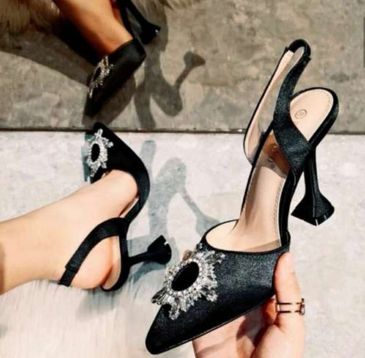 Décolleté nero - Nero - Level Stores