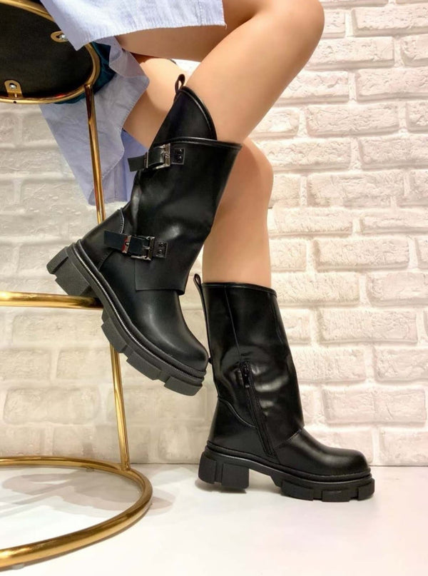 Stivaletto nero.37 - Nero - Level Stores