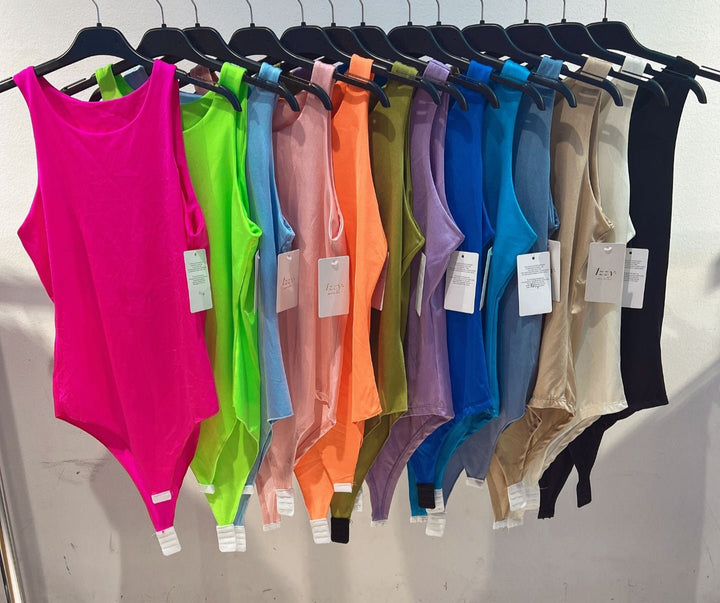 Body in lycra, - Nero - Level Stores