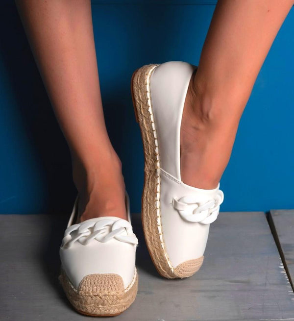 Espadrillas Bianco - Bianco - Level Stores