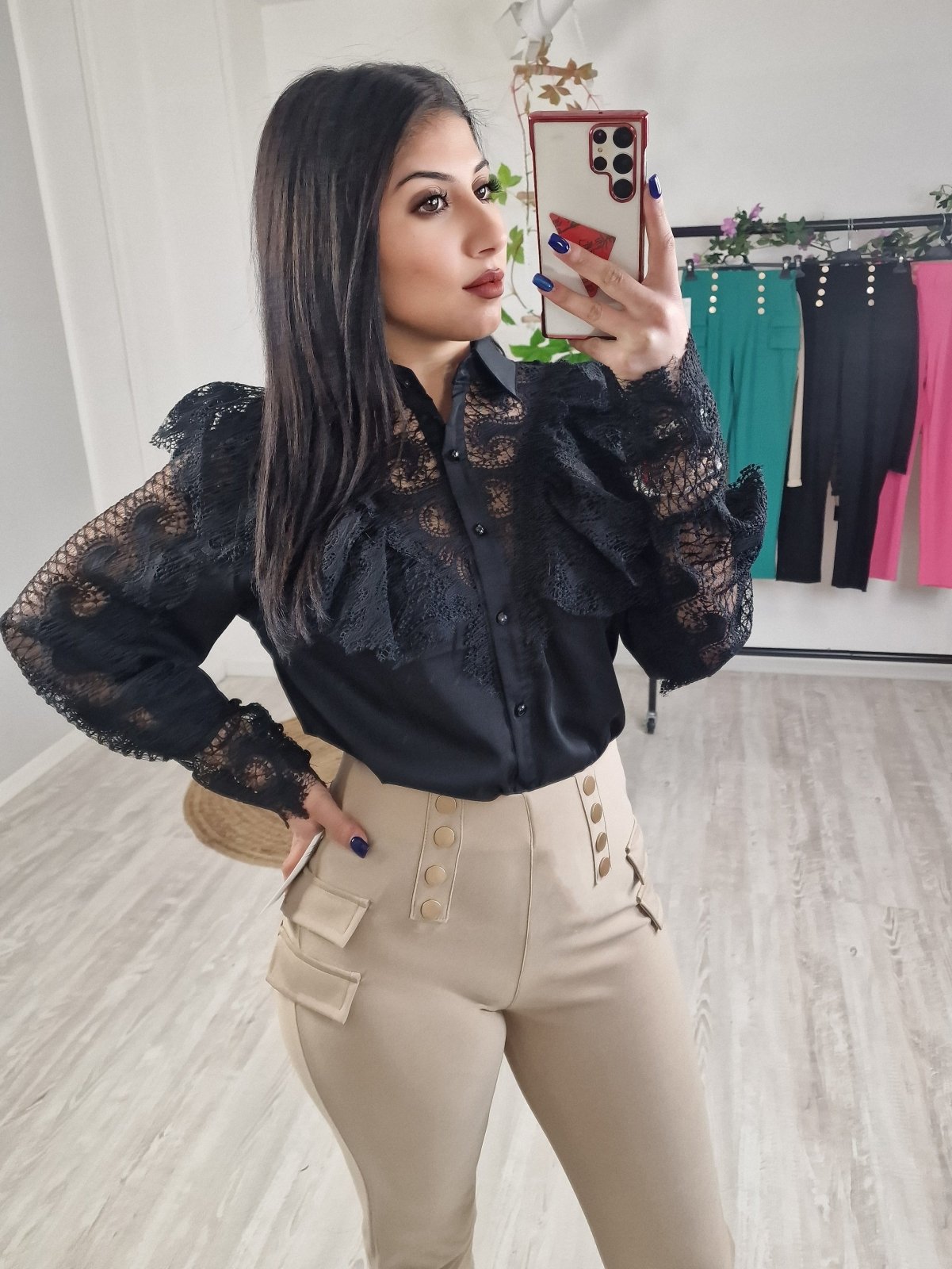 Bottoni camicia outlet donna