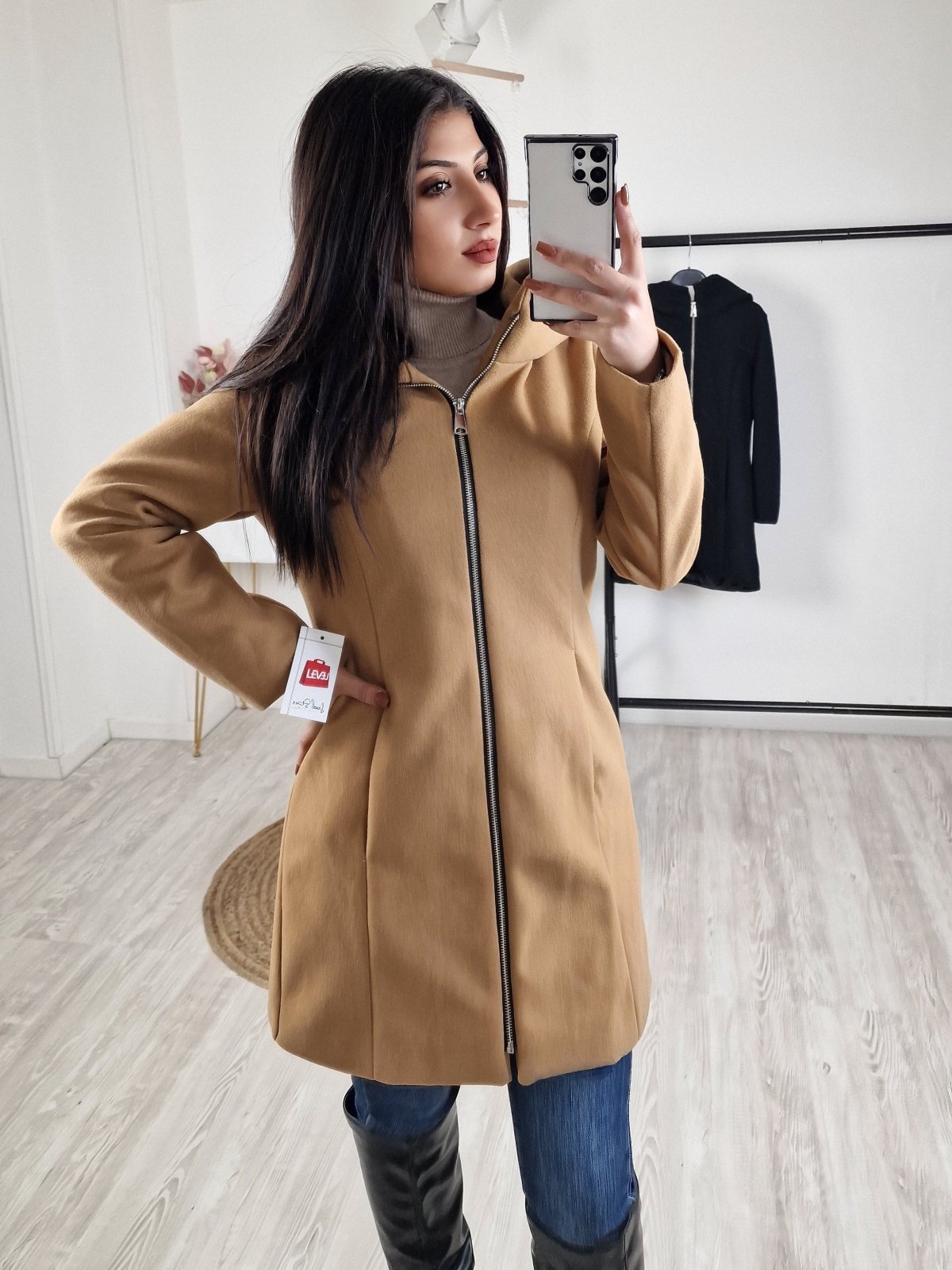 Cappotto in outlet panno