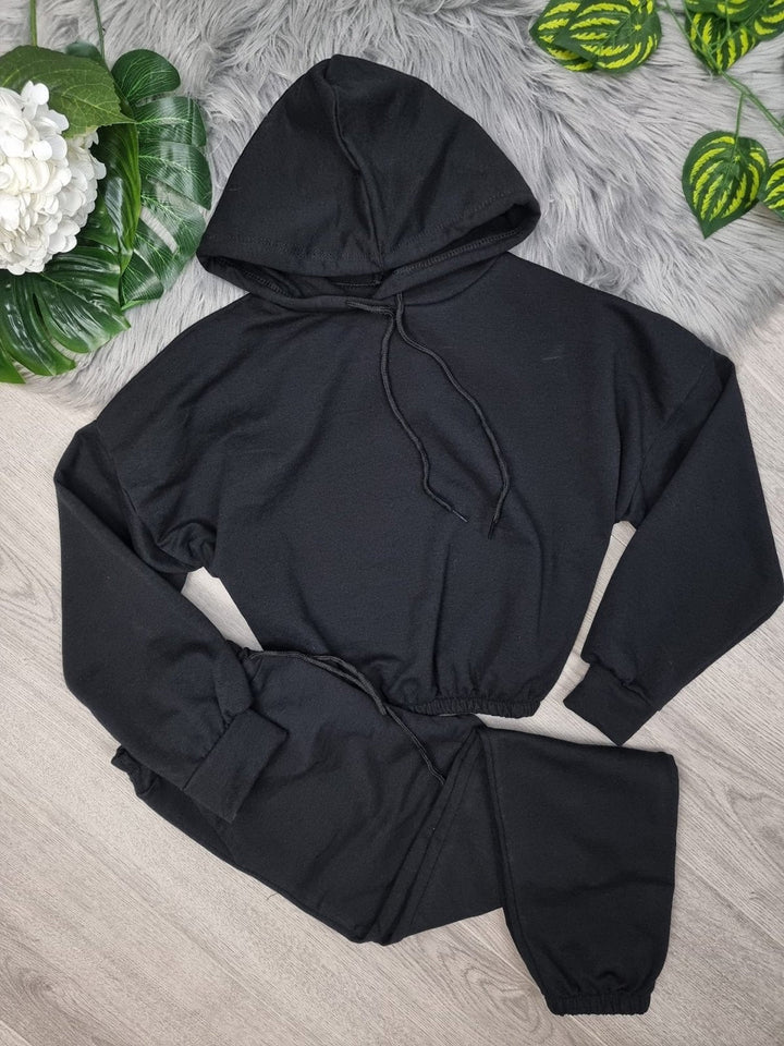 Completo tuta felpa - pantalone - Nero - Level Stores