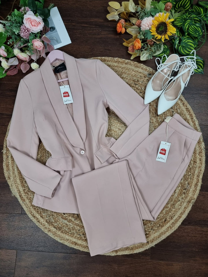 Tailleur giacca - pantalone, - Celeste - Level Stores