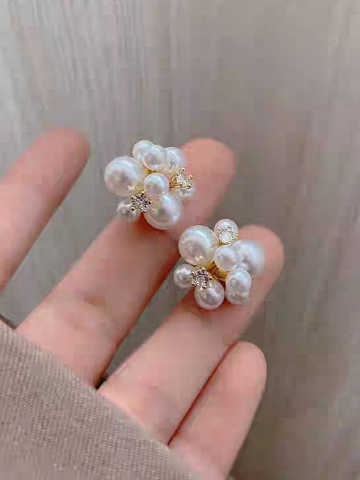 Orecchini con perla - Oro - Level Stores