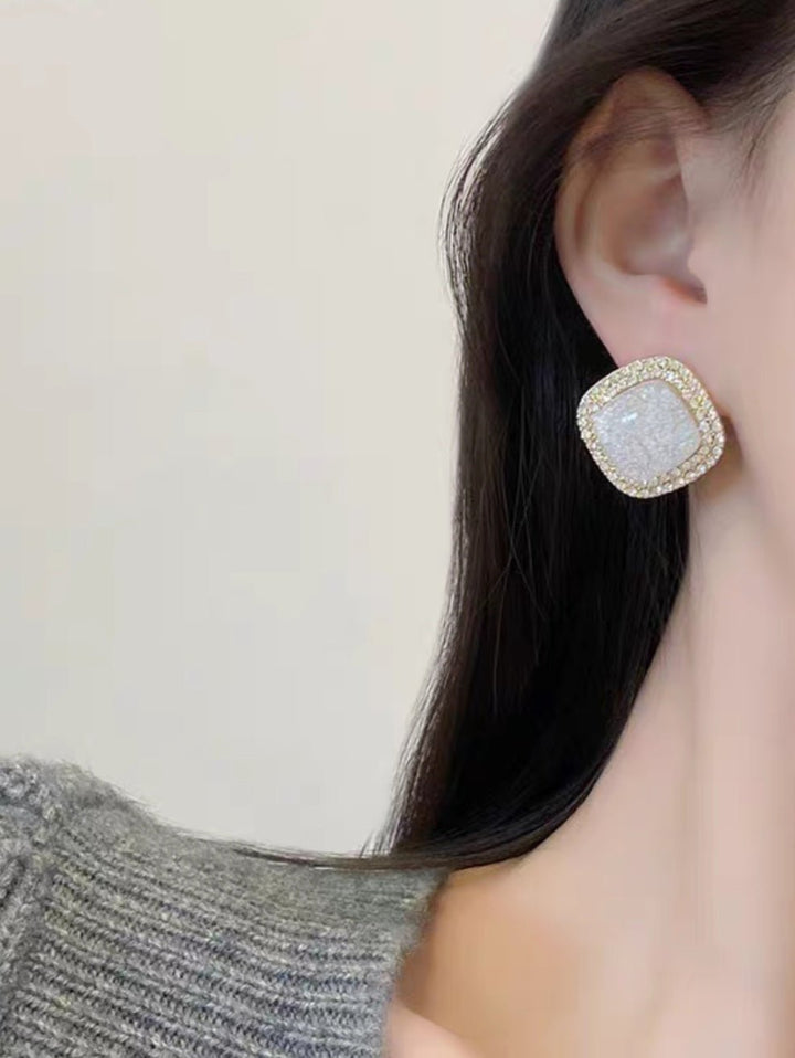 Orecchini in strass - Oro - Level Stores