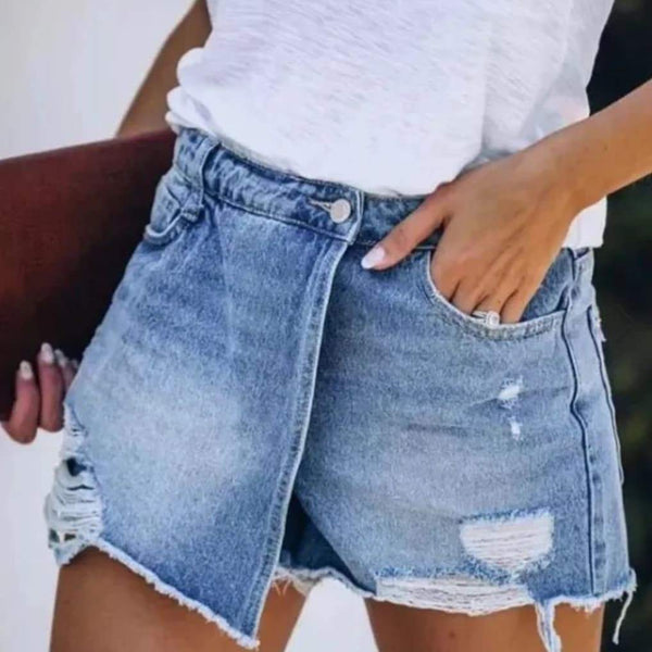 Short in jeans - Jeans chiaro - Level Stores